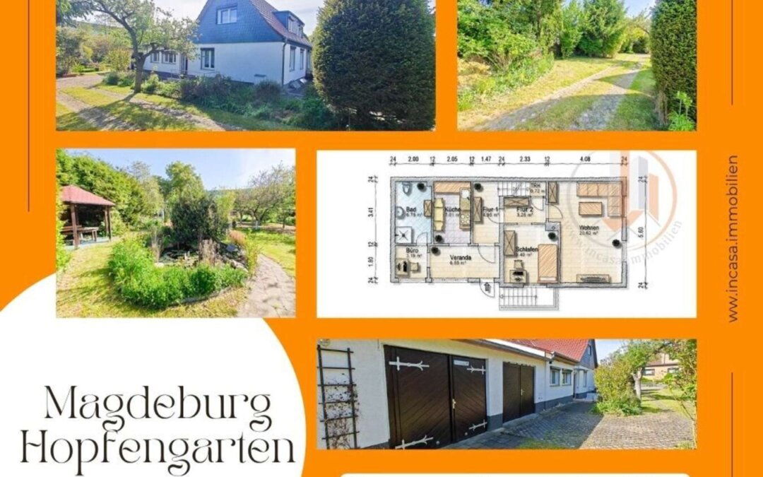 Verwirklichen Sie Ihre Wohnträume – Doppelhaushälfte mit Potenzial in Magdeburg-Hopfengarten
