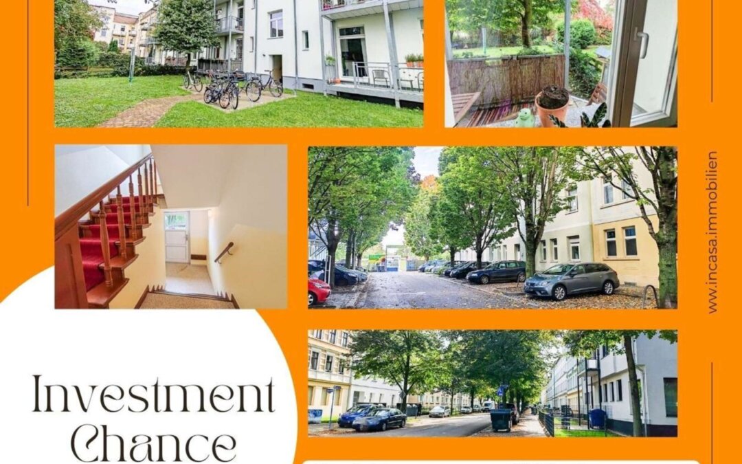 Vermietete 3-Zimmer Wohnung in Magdeburg mit über 4% Rendite