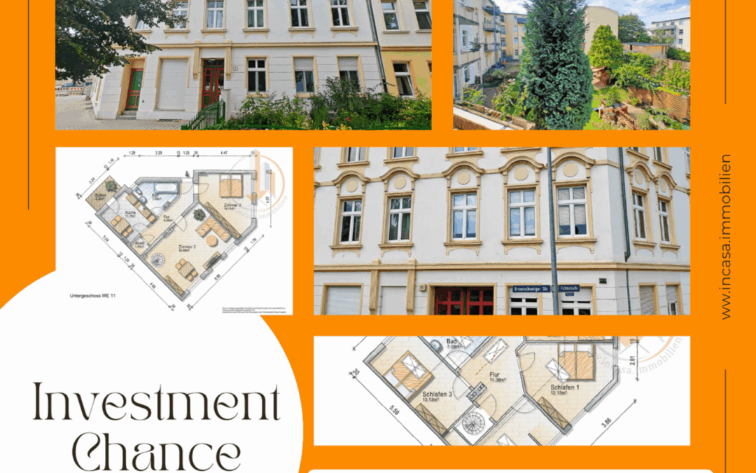 Jetzt investieren – 4,88% Rendite & enormes Mietsteigerungspotenzial! 6-Zimmer Wohnung in Magdeburg
