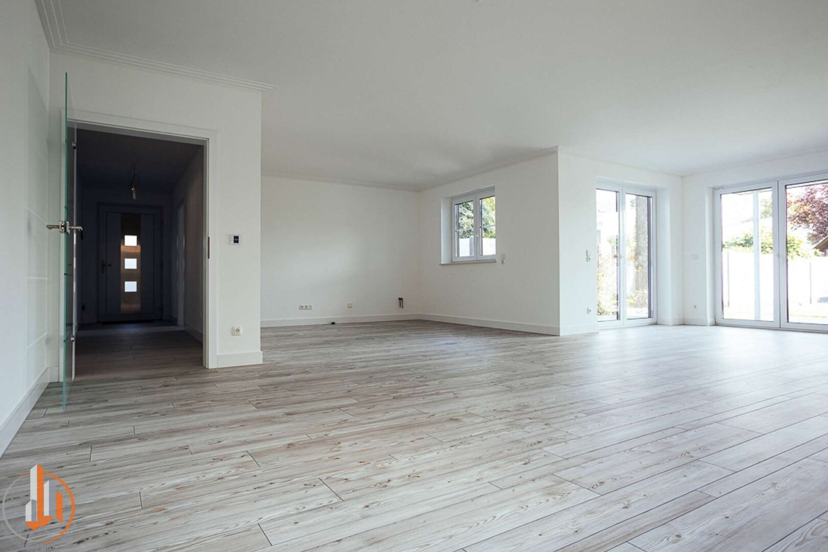 Küche und Wohnbereich