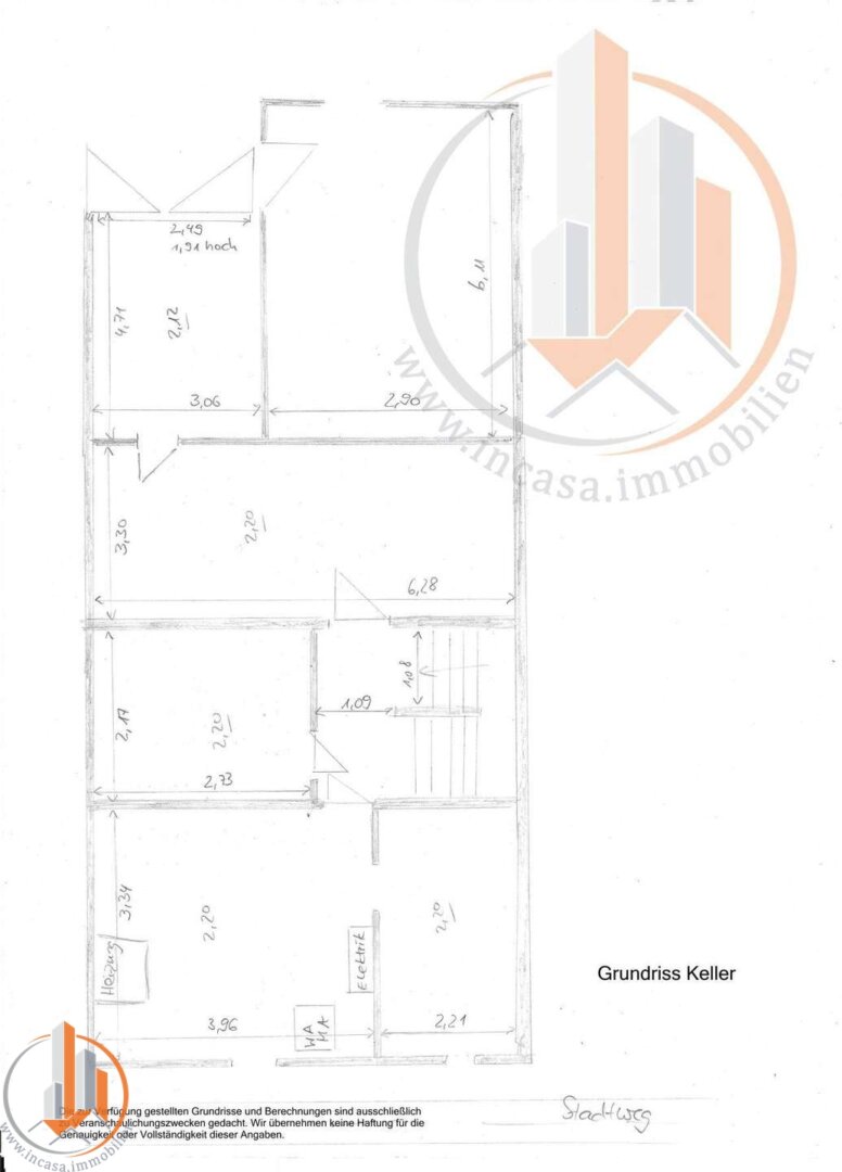 Grundriss Keller