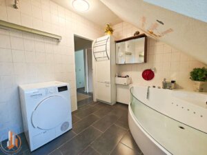 Badezimmer mit Heizung