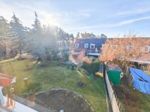 Blick aus dem Arbeitszimmer