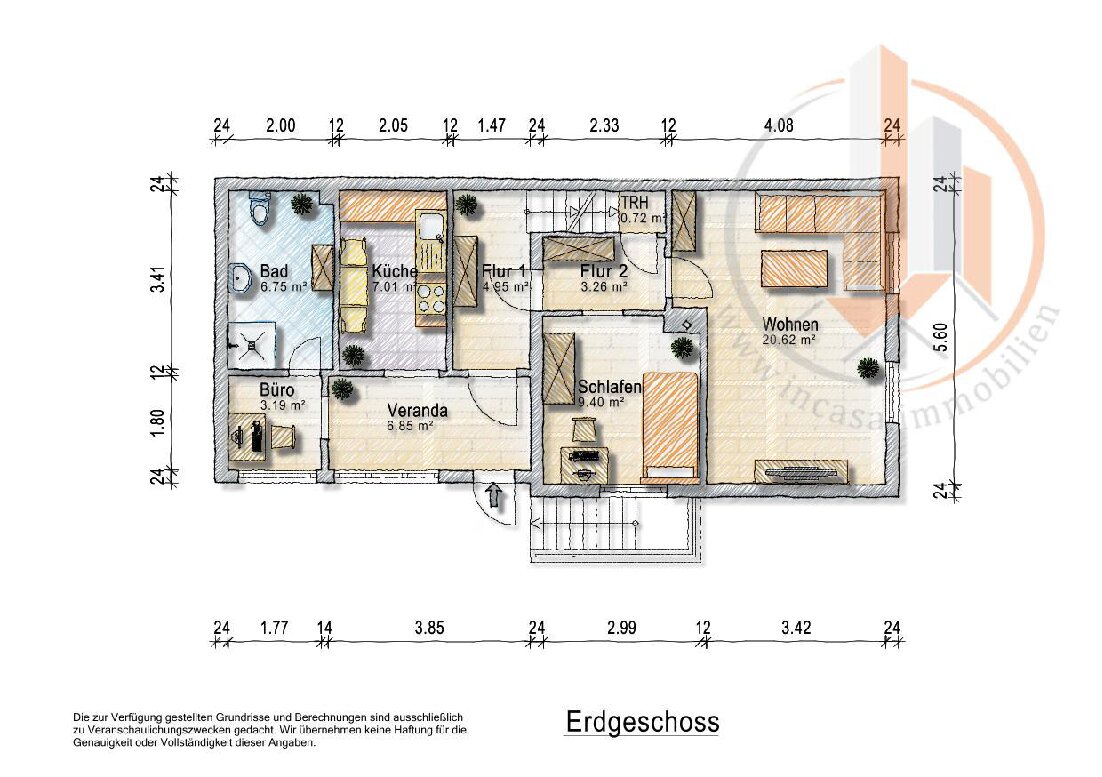 Grundriss Erdgeschoss