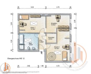 Grundriss Dachgeschoss