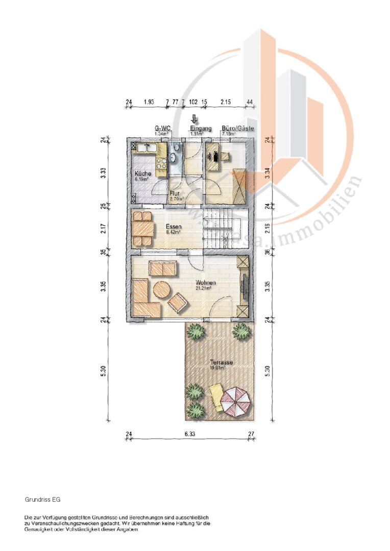 Grundriss Erdgeschoss