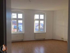 Wohnzimmer vor Einzug der aktuellen Mieter