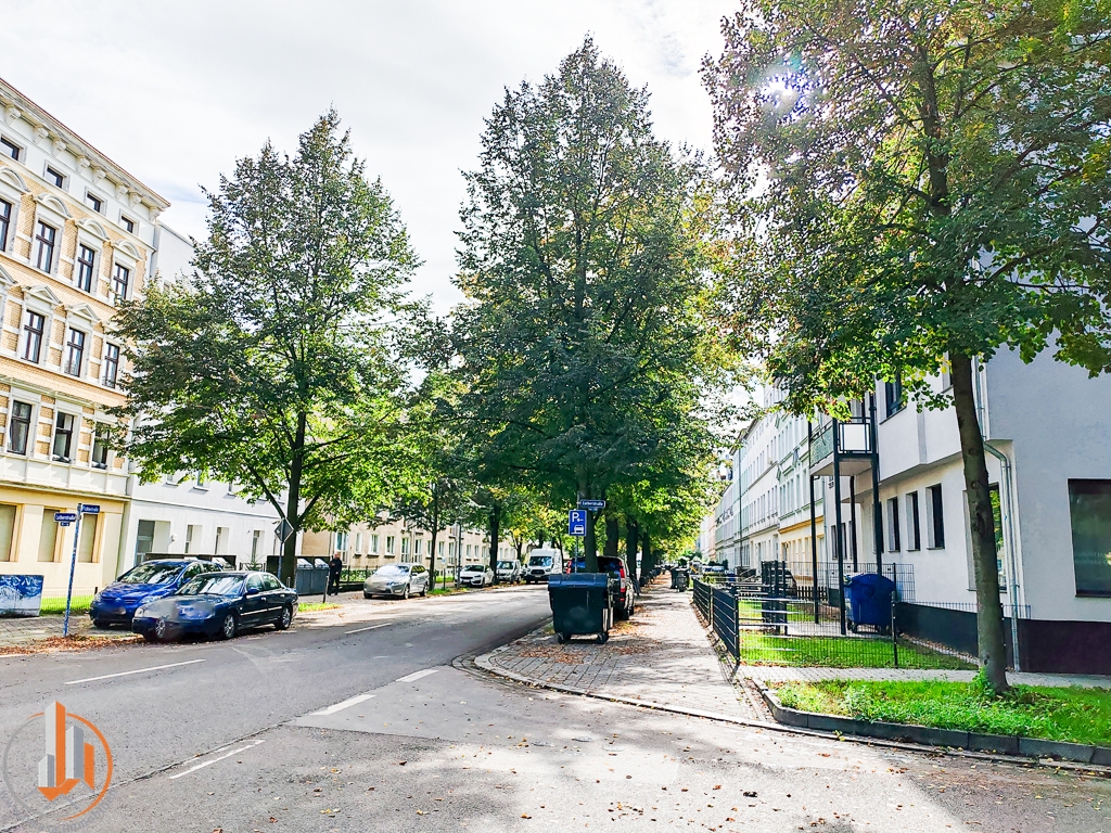 Blick in die Fichtestraße