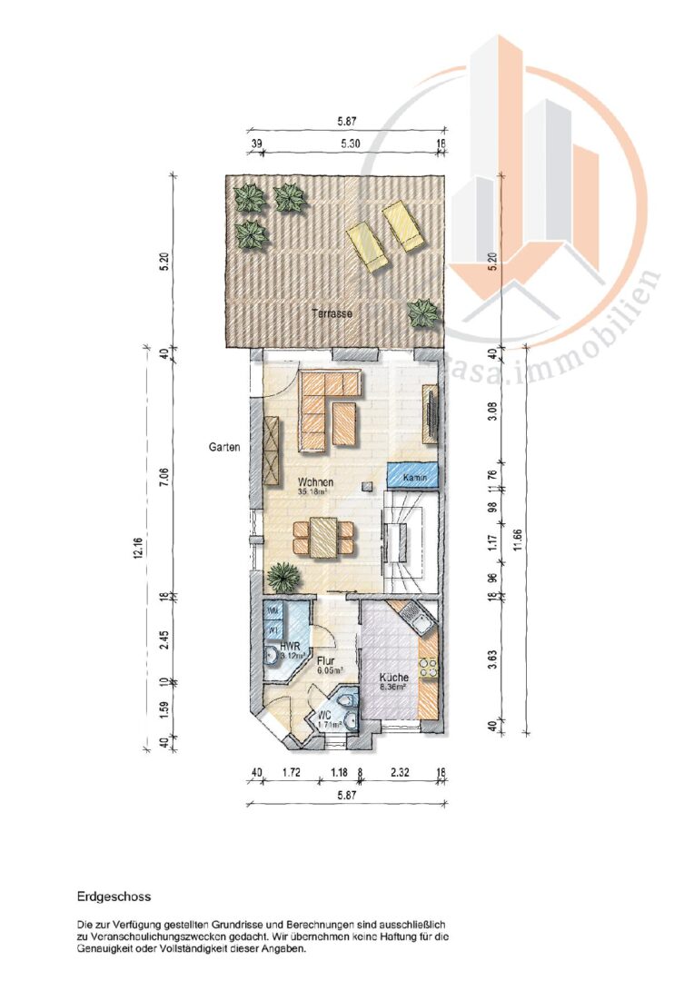 Grundriss Erdgeschoss