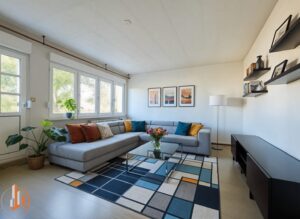 Wohnzimmer - (KI generiert)