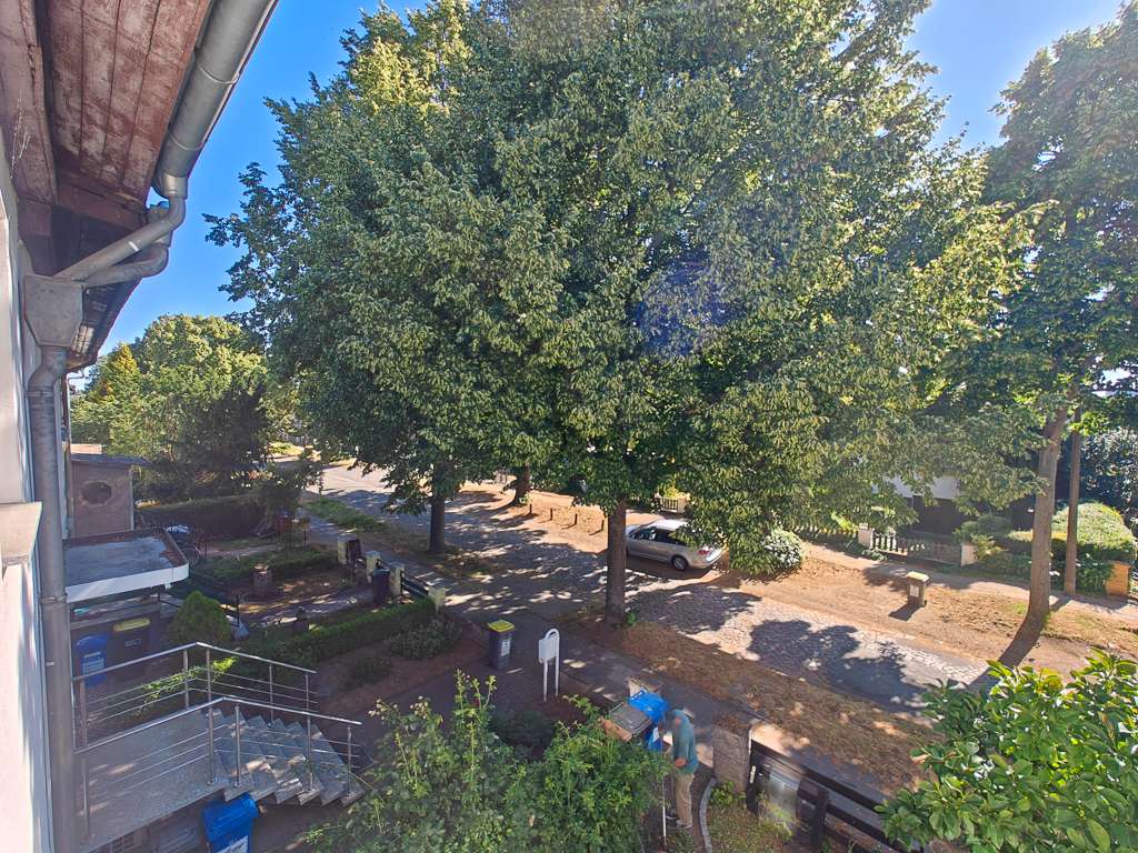 Blick aus dem Schlafzimmer