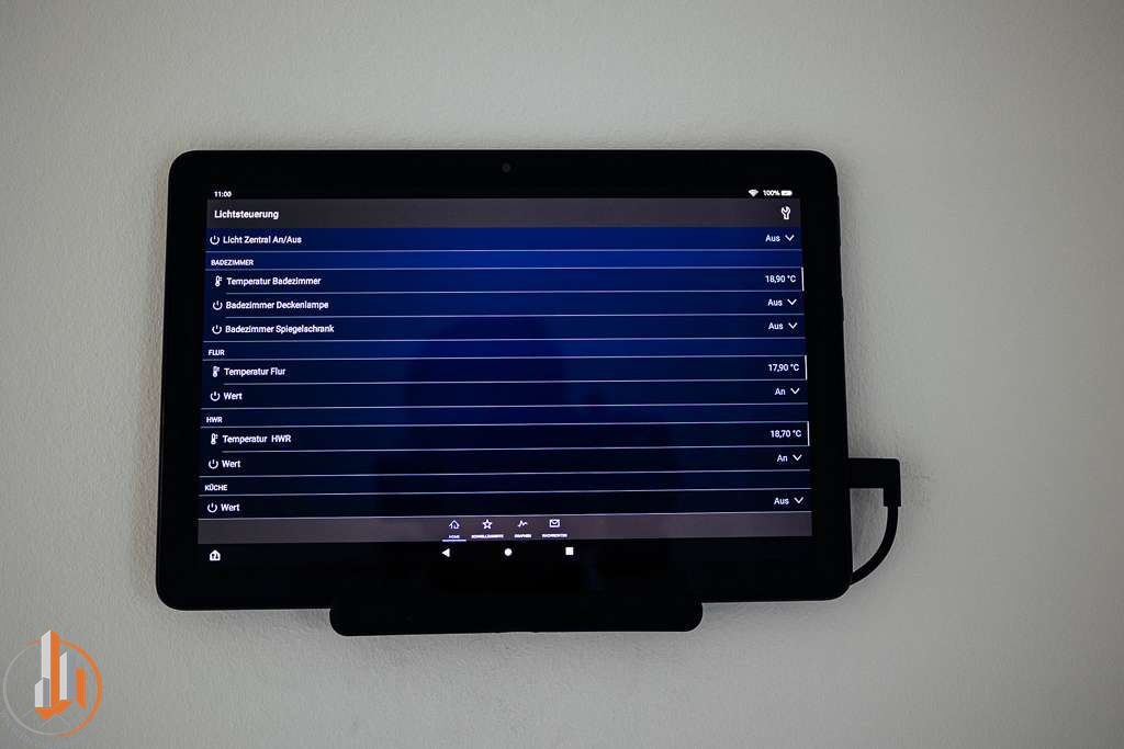 Smart Home Bedienzentrale