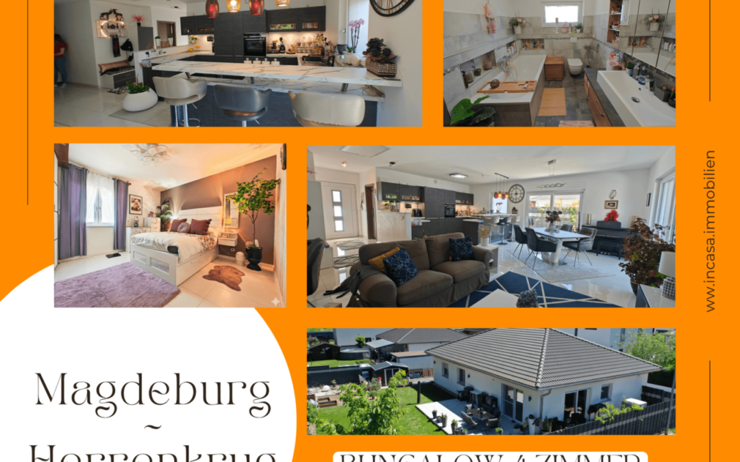Exklusiver Bungalow im Herrenkrug – Wohnen in Toplage von Magdeburg