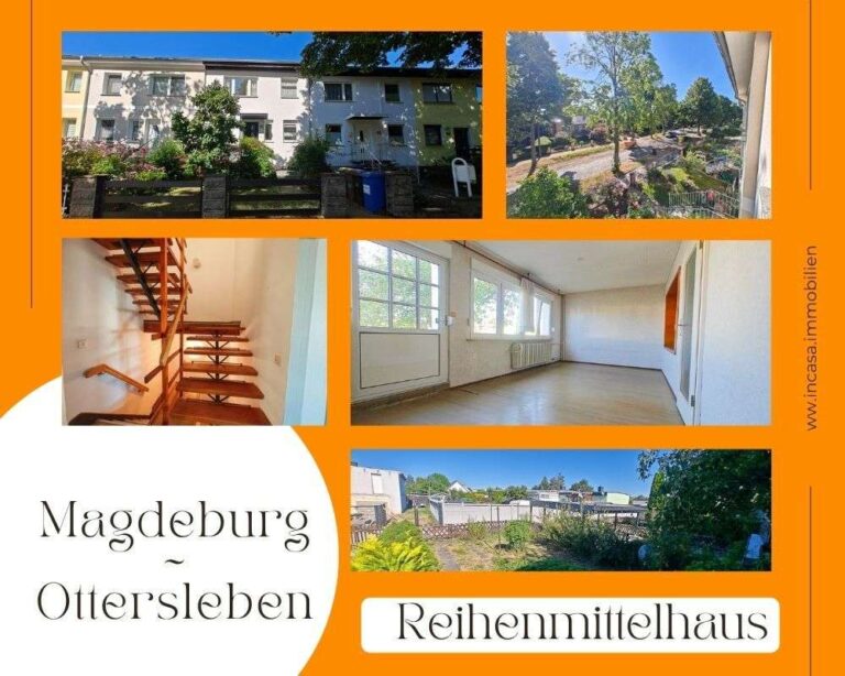 Reihenmittelhaus in Magdeburg Ottersleben mit 5 Zimmern, Terrasse und kleinem Garten 1 3629769 R3BjTNmKcAbYnuGMSqU2Szxc Stadtweg 79 MD